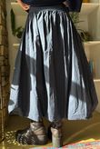 Paloma Tela Bubble Skirt Navy